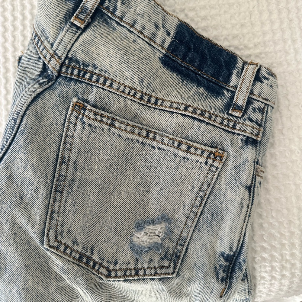 Mango MNG MOM Denim Jeans Button Fly - Picture 4 of 7